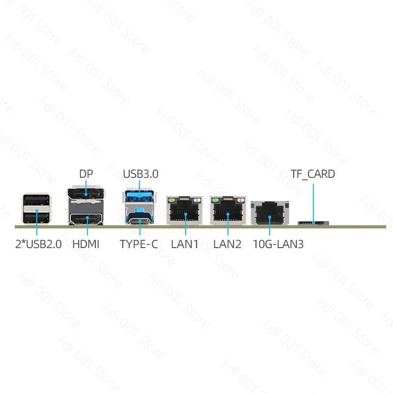 Mini Itx Dual 2.5G Nas Motherboard - Carte mère double 2.5G 10G SFP