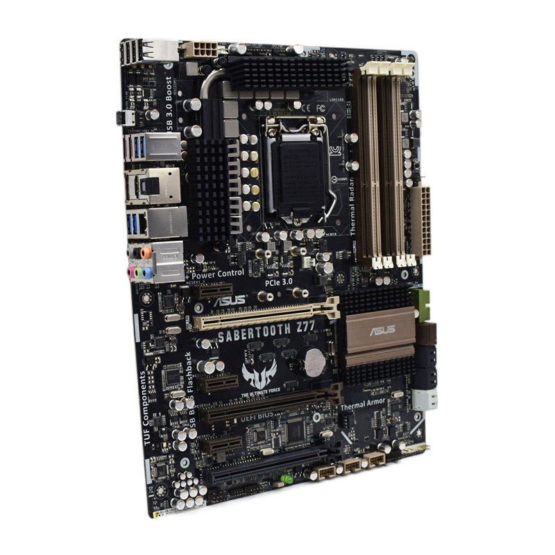 Carte mère ASUS SABERTOOTH Z77 - X870E Atx Motherboard avis et prix