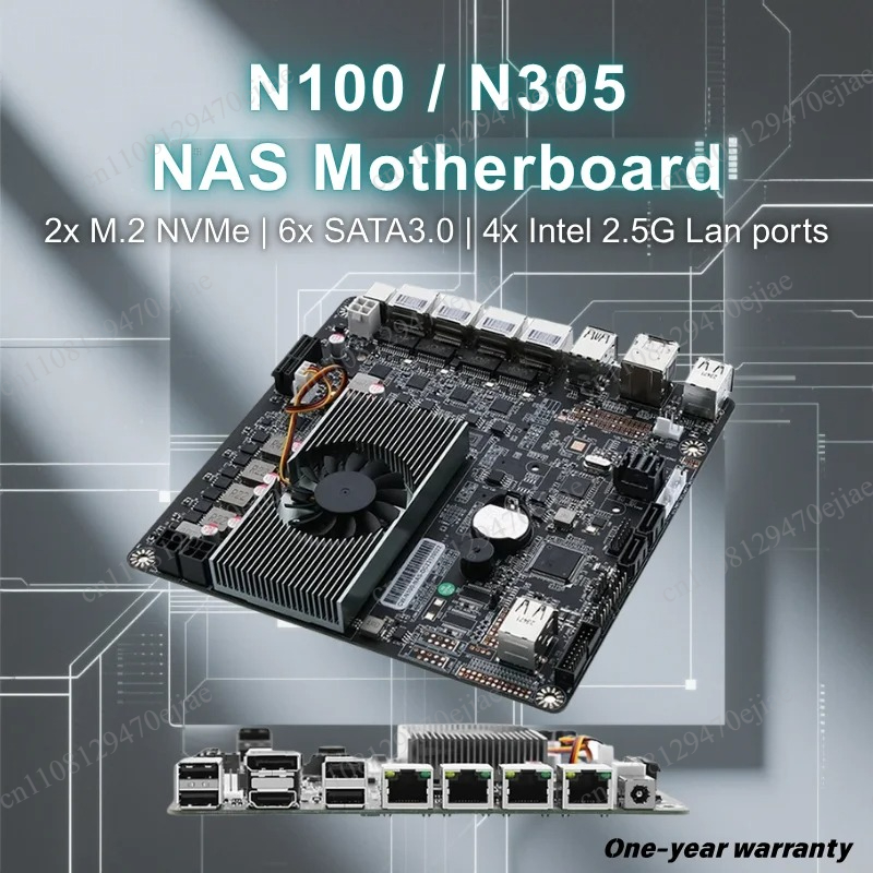 Carte mère N100 Mini ITX NAS D - Mini Itx Dual 2.5G Nas Motherboard avis et prix