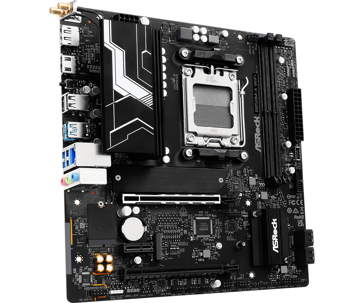 ASROCK nouveau B850M-X WIFI 6E - X870E Atx Motherboard avis et prix