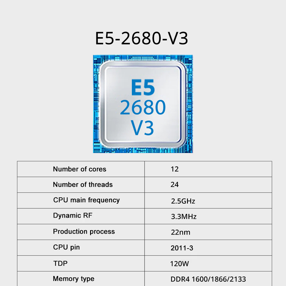Carte mère de jeu X99 double,  - Dual Lga2011-3 Server Motherboard Combo avis et prix